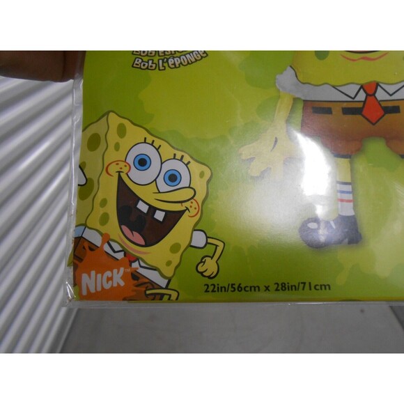 Sponge Bob Square Pants Birthday Party Super Shape Full Size Jambo Balloon - Picture 9 of 10